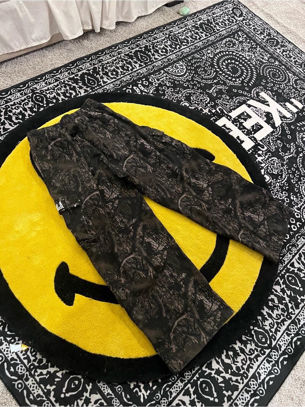 YoungLA 2033 - HERITAGE CARGO SWEATS, medium, dark tree camo - Picture 2 of 8